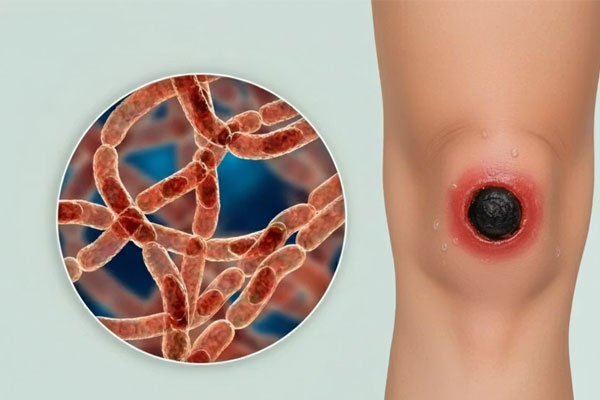 جدول روش‌های درمان سیاه زخم